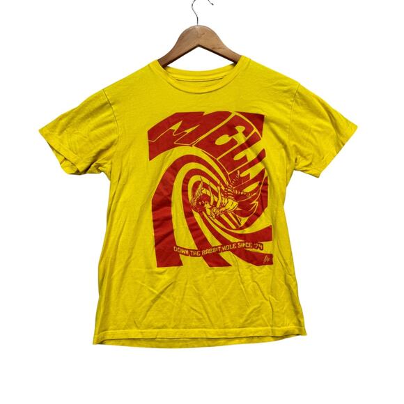 MELLOW MUSHROOM Pizza Parlor Pigeon Forge/Gatlinburg Rabbit Hole Since 74 sz S - Picture 1 of 5